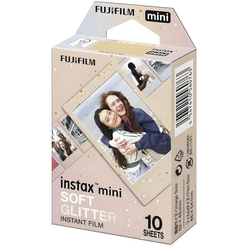 富士instax mini拍立得彩色胶片 一次成像相纸 浮光10张装
