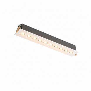 嵌入式格栅灯极简线条无主灯LED护眼防眩目家用高显色照明泛光灯