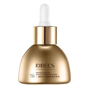 伊贝诗海藻蜗牛修护原液补水保湿去黄提亮肤色舒缓面部精华液正品