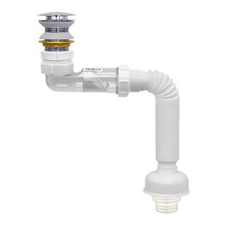潜水艇洗脸盆下水器防臭下水管洗手池面盆软管排水白色官方旗舰店