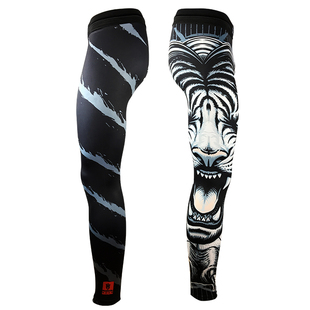 尚武MMA防磨裤紧身长裤BJJ柔术跑步格斗健身速干高弹TIGER运动裤