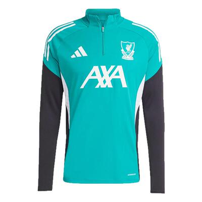皇贝正品Adidas阿迪达斯利物浦足球运动训练半拉链套头卫衣JV9004