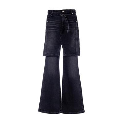 欧洲站24秋冬新款牛仔裤