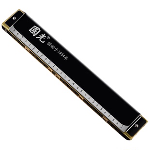 国光高级口琴24/28孔复音/重音C调德国进口音簧儿童成人初学演奏