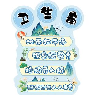 图书角文化墙布置幼儿园环创阅读区域标识挂牌小班级教室墙面装饰