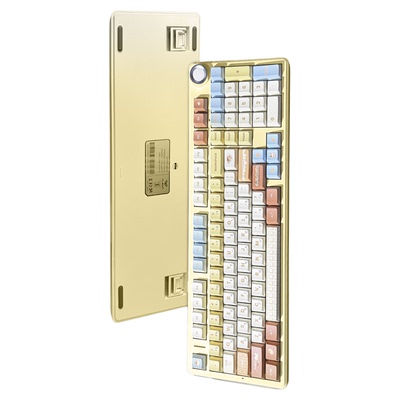 狼蛛F99Pro台湾注音无线三模客制化机械键盘游戏电竞办公静音专用