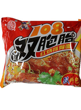 裕昌红烧排骨面麻辣牛肉面80g