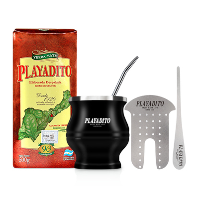 阿根廷原装帕拉蒂托吸着喝马黛茶