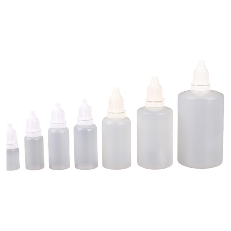 塑料分装瓶小滴瓶5ml10ml20ml液体瓶精油瓶空瓶子尖嘴瓶挤压瓶