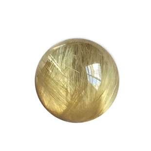 天然金发晶钛晶散珠佛珠DIY手串柚子同款手链材料包羽生结弦12mm