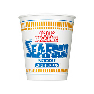 日清cup noodle日本风味合味道海鲜虾仁咖喱味方便速食冲泡面杯面