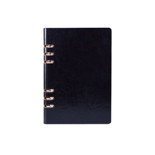 九千年高档笔记本皮革活页记事本活页本手账定制 商务办公手册包邮定制刻字压印办公手册书写活页本企业定做