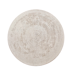 赛波斯年轮无胶圆形地毯复古高级感卧室客厅衣帽间书房椅子床边毯