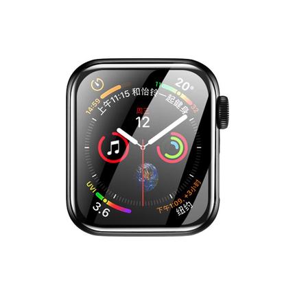 闪魔 适用iwatch保护膜S8苹果applewatchS9全屏2023手表盘S7钢化膜S6水凝watch4/5全包se2/3屏幕8ultra贴膜