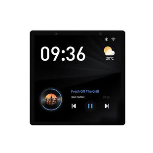 智能家庭背景音乐主机86型B4寸蓝牙WiFi语音吸顶喇叭套装U4新升级