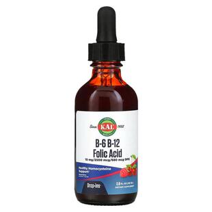 香港直发Kal复合维生素B补充剂天然混合提升能量促进代谢59ml叶酸