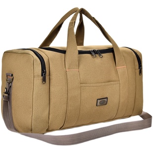 行李包大容量帆布男女行李袋可折叠手提旅行包超大旅游搬家待产包