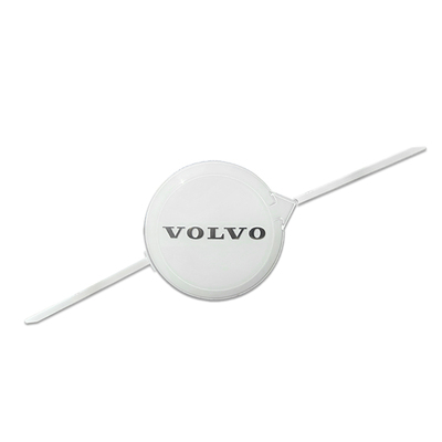 适用沃尔沃VOLVO EX30车标改装改色车标水晶白LOGO装饰免拆卸安装