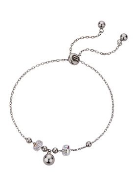 顺庆银楼925银夏荧手链女简约