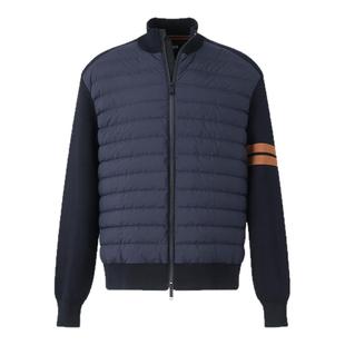 ZEGNA杰尼亚 男士半羽绒开衫鹅绒拼接外套上衣 UEM92A8 ECT155