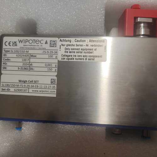 询德国WIPOTEC称重传感器，型号SL100/150-M-F