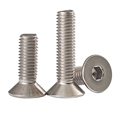 304不锈钢平头内六角螺丝