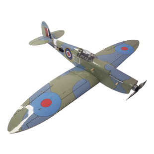 致远威航 喷火式微型遥控飞机桌面摆件diy拼装固定翼像真机航模