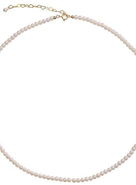 轻奢高级感施h家珍珠项链锁骨链