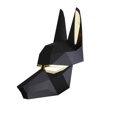 diy阿努比斯酷帅歌手面具头套