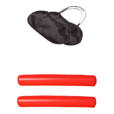 蒙眼互打空气棒枕头大战小游戏