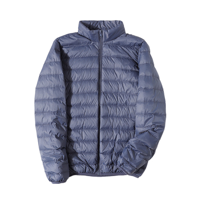 轻薄保暖防水耐脏立领羽绒服