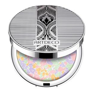 ARTDECO雅蔻花漾幻彩蜜粉饼持久定妆磨皮哑光散粉提亮遮瑕正品10g