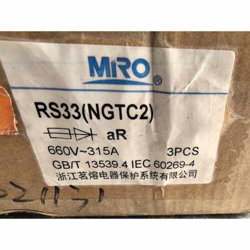 非标价MRO茗熔RS33NGTC2熔断器议价