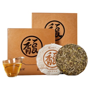 沁芳 高山福鼎白茶牡丹仙子2022年磻溪白牡丹饼茶茶叶收藏装自饮