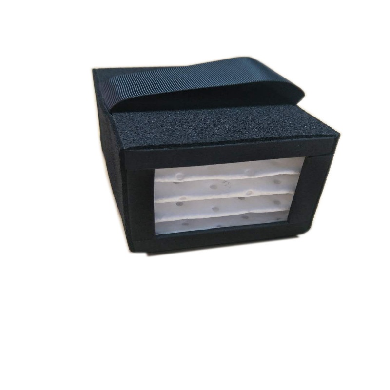 艾灸烟雾净化器烧结活性炭滤芯过滤器定 做高效过滤芯艾炙过滤网