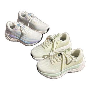 回力女鞋软底运动鞋2025春季新款高颜值透气网面轻便减震跑步鞋子