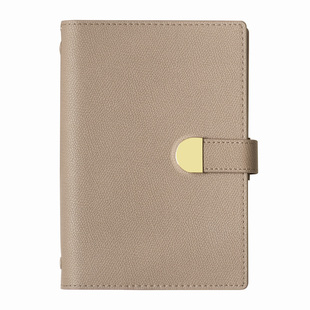 高级商务活页笔记本子本子定制办公工作记事本手账本手帐女便携