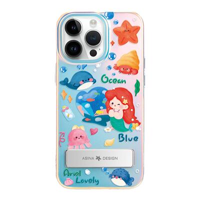 梦游仙境适用iPhone17Promax手机壳15隐藏式支架苹果16保护套13网红折叠全包防摔女ip14Pro新款可爱创意高级
