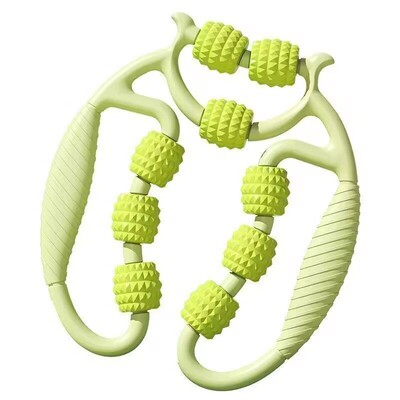 环形包裹式滚轮瘦腿按摩器