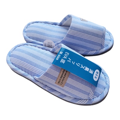 日单棉麻防滑静音四季拖鞋