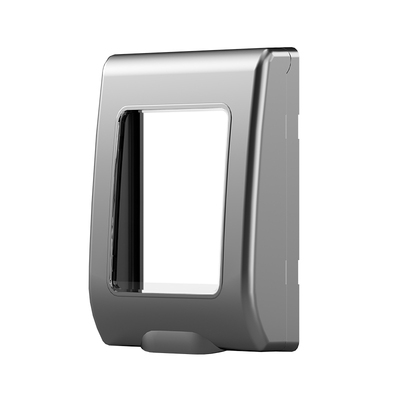 86型开关超薄防水罩螺丝固定安装