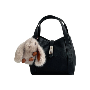 原创·小瑞靓包 珍藏片刻 荔枝纹菜篮子水桶包女2025新款手提斜挎