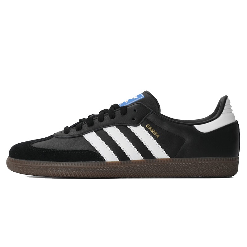 滔搏丨adidas阿迪三叶草中性SAMBA低帮时尚百搭运动休闲鞋B75807