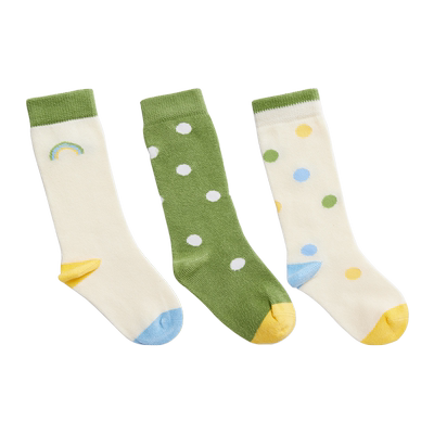 十月结晶中筒婴儿袜四季款