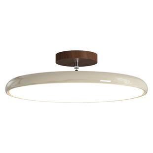 箭牌照明奶油风卧室吸顶灯2026新款主卧房间灯玄关过道护眼吸顶灯