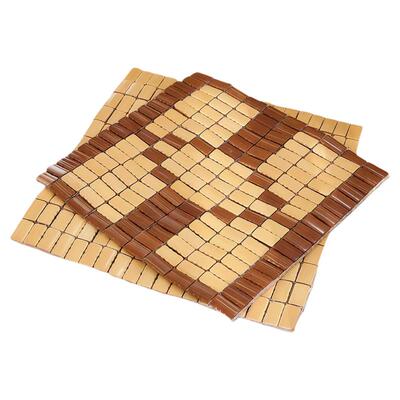 夏季楠竹麻将凉席冰感办公椅垫