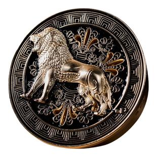 大英博物馆亚述狮子车载香薰香氛车内饰品送男生生日礼物七夕礼物