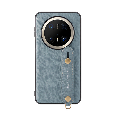 适用于华为mate80真皮手机壳挂绳