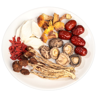 鸡汤料包煲汤补品材料广东煲汤料炖汤茶树菇姬松茸药膳鸡汤菌菇包