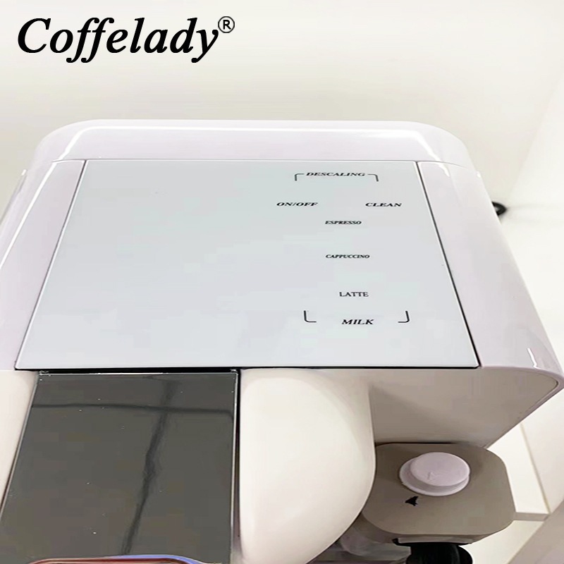 出口蒸汽咖啡胶囊+牛奶盒半自动2合1意式咖啡壶 高浓缩牛奶咖啡机